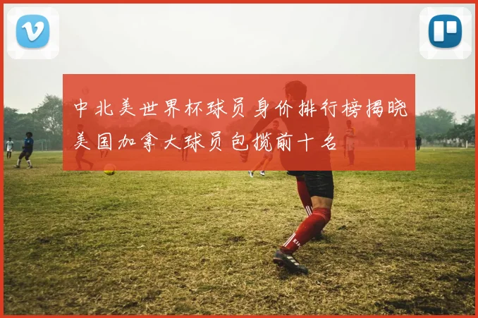 中北美世界杯球员身价排行榜揭晓美国加拿大球员包揽前十名